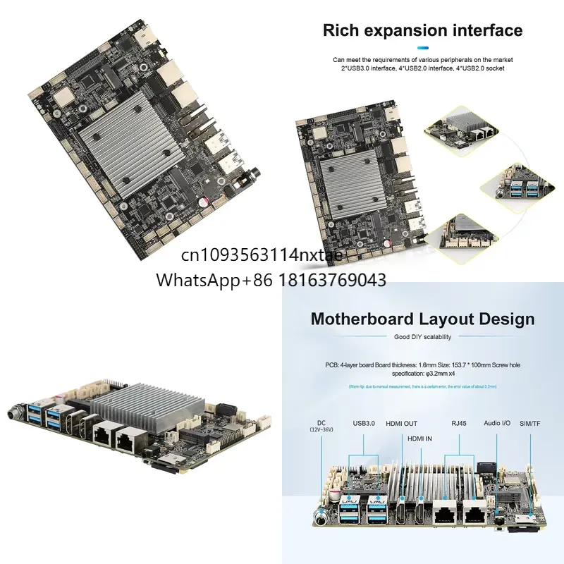 Rk3588 Mini Pc Board - 2026 Gorący hit! Płyta główna Rockchip