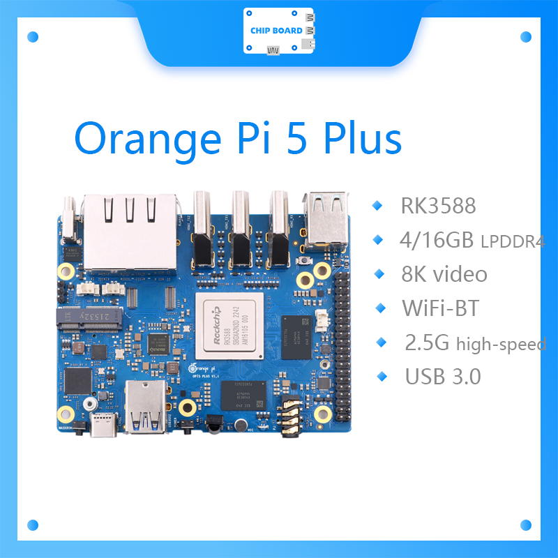 Orange Pi 5 Plus 32Gb - Komputer jednopłytkowy Orange Pi 5 Plus