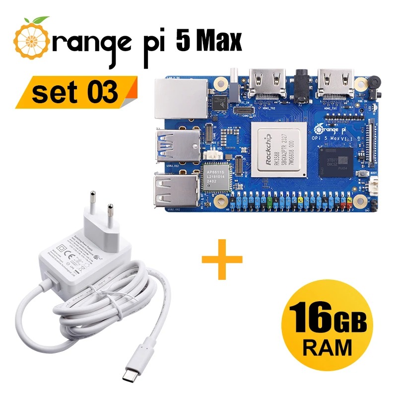 Płytka rozwojowa RoRuSOrangePi – Orange Pi 5 Max Rk3588 recenzja i cena