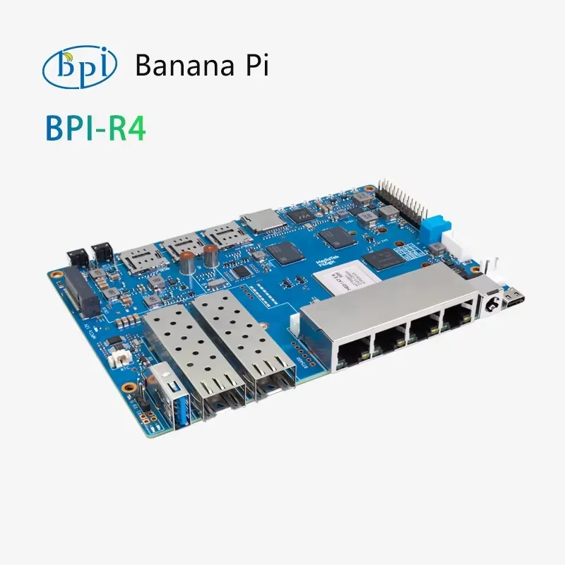 Płytka routera Banana Pi BPI-R – Bananapi Bpi R4 Wifi 7 recenzja i cena