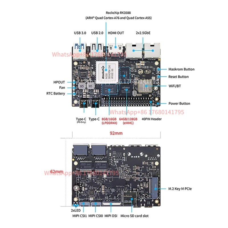 Komputer jednopłytkowy RK3588  – Banana Pi Bpi M7 Rk3588 recenzja i cena