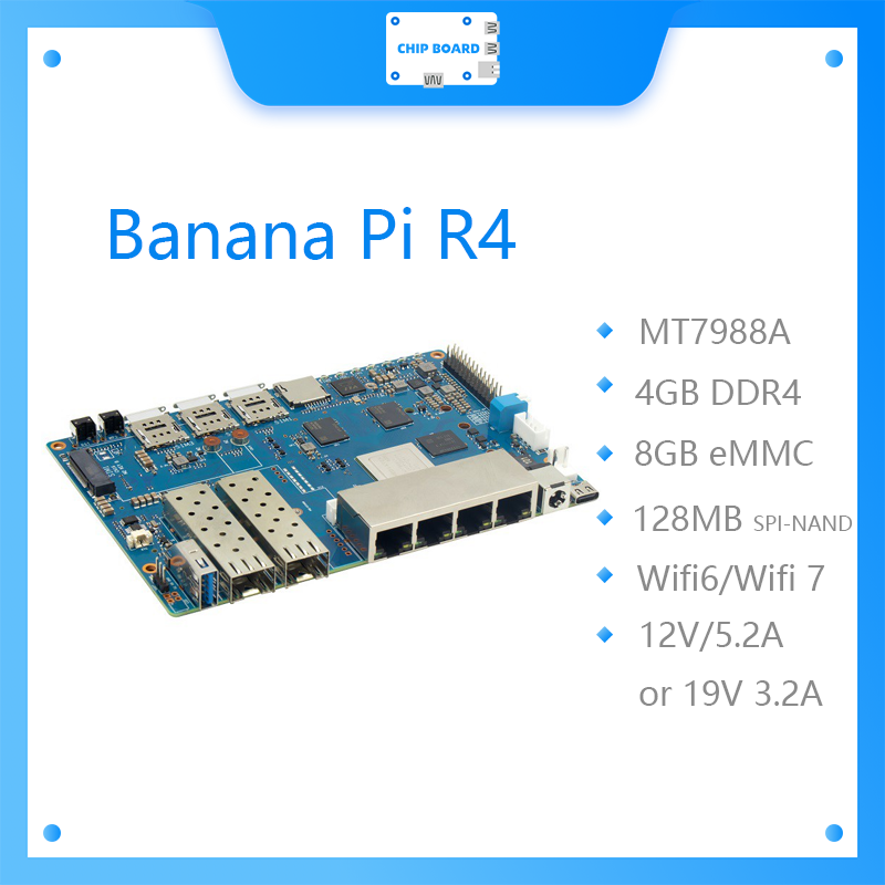 Płyta Banana Pi BPI R4 Wifi 7  – Bananapi Bpi R4 Wifi 7 recenzja i cena