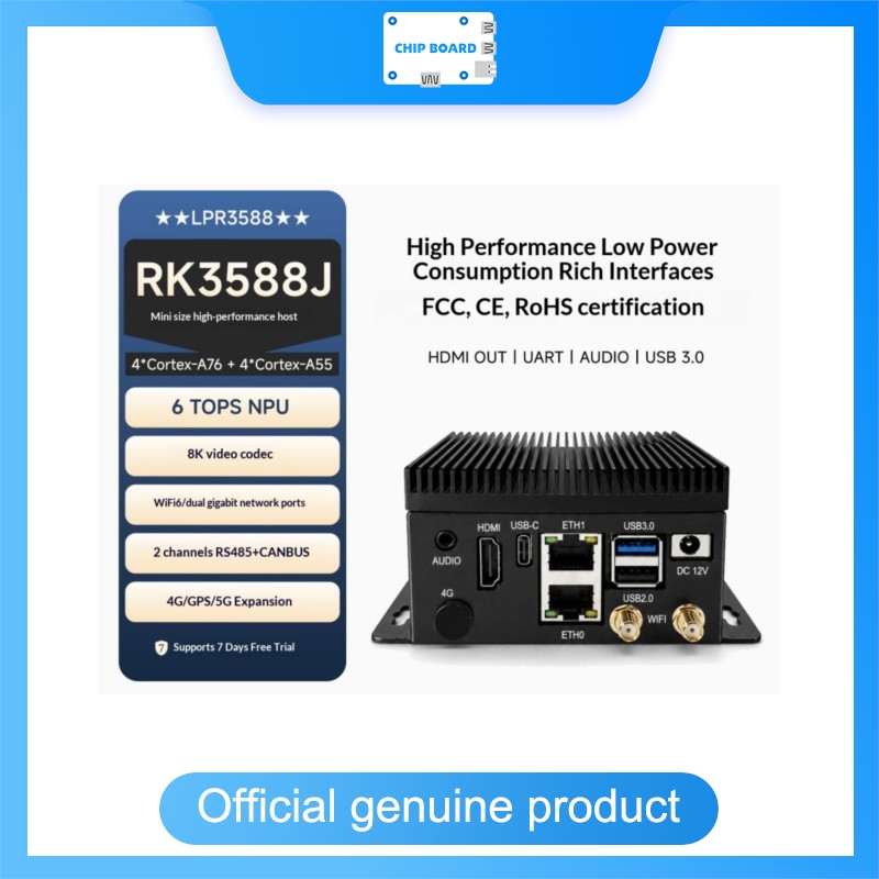 Neardi Pi4 RK3588 Przemysłowy  – Rk3588 Mini Pc Board recenzja i cena